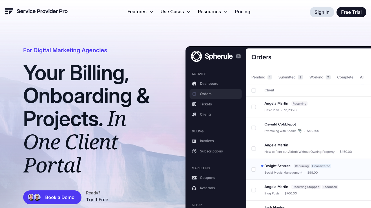 Service Provider Pro