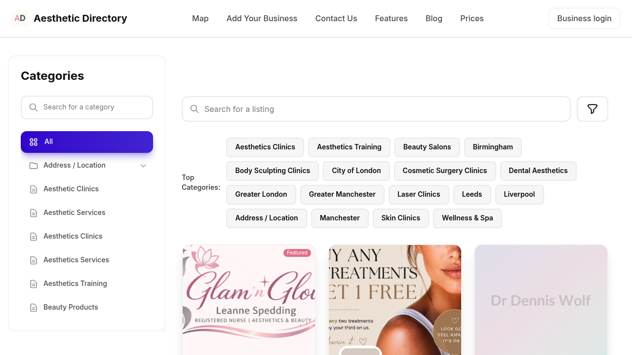 The Aesthetic Directory