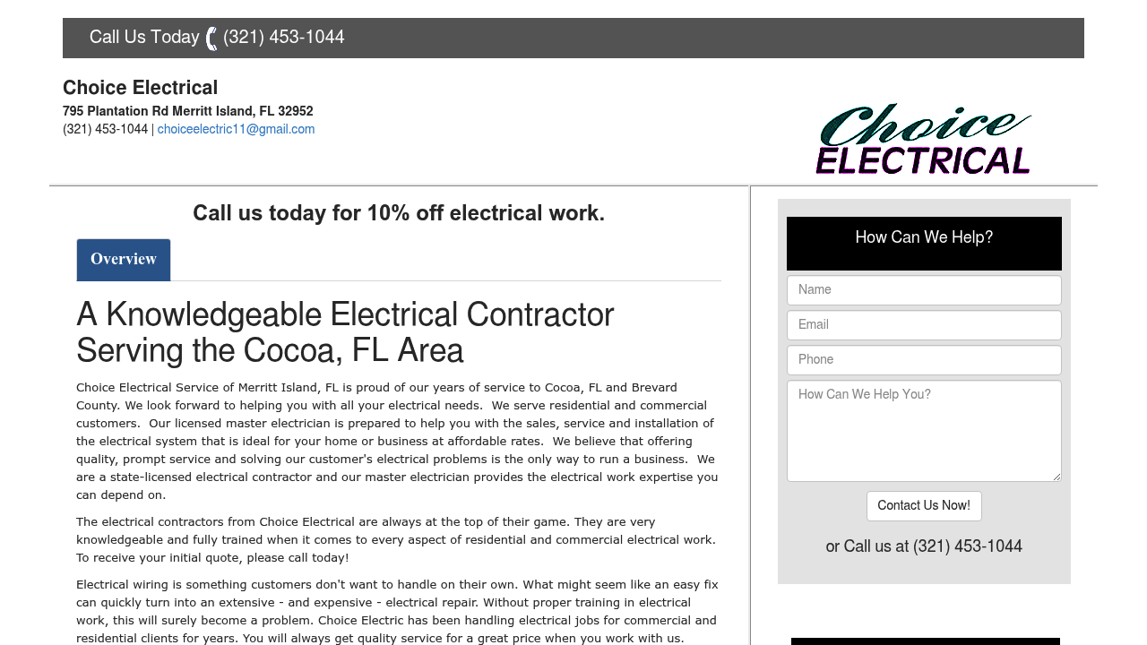 Choice Electrical Service