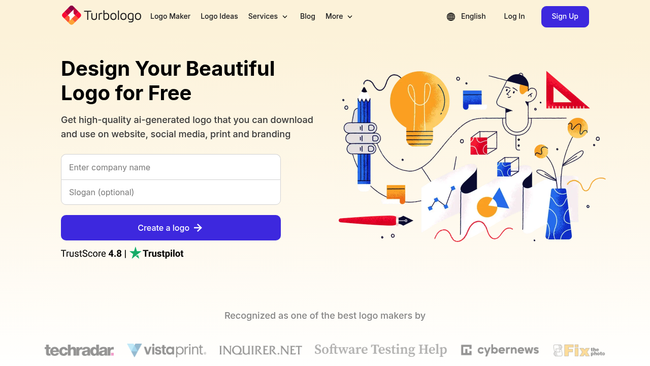 TurboLogo - Generate Free Logo Design