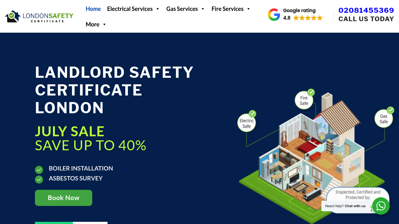 London Safety Certificate