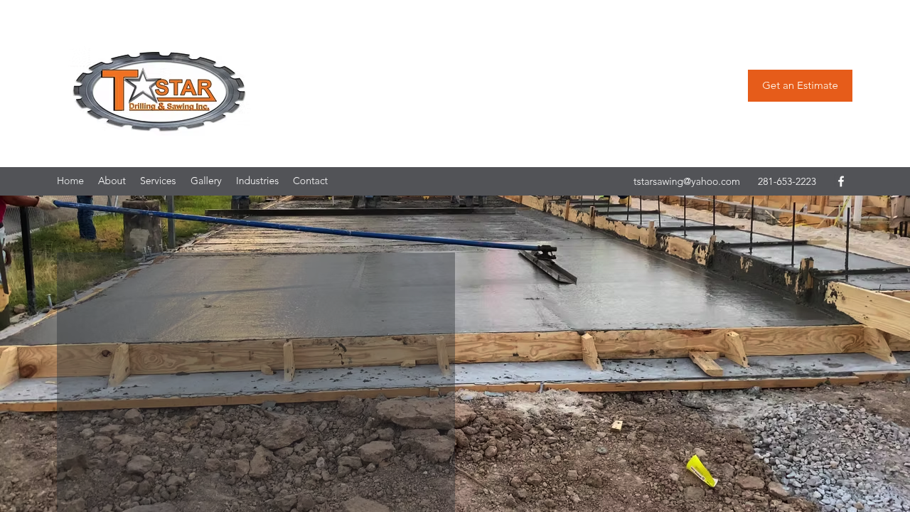 TStar Drilling & Sawing professional concrete services