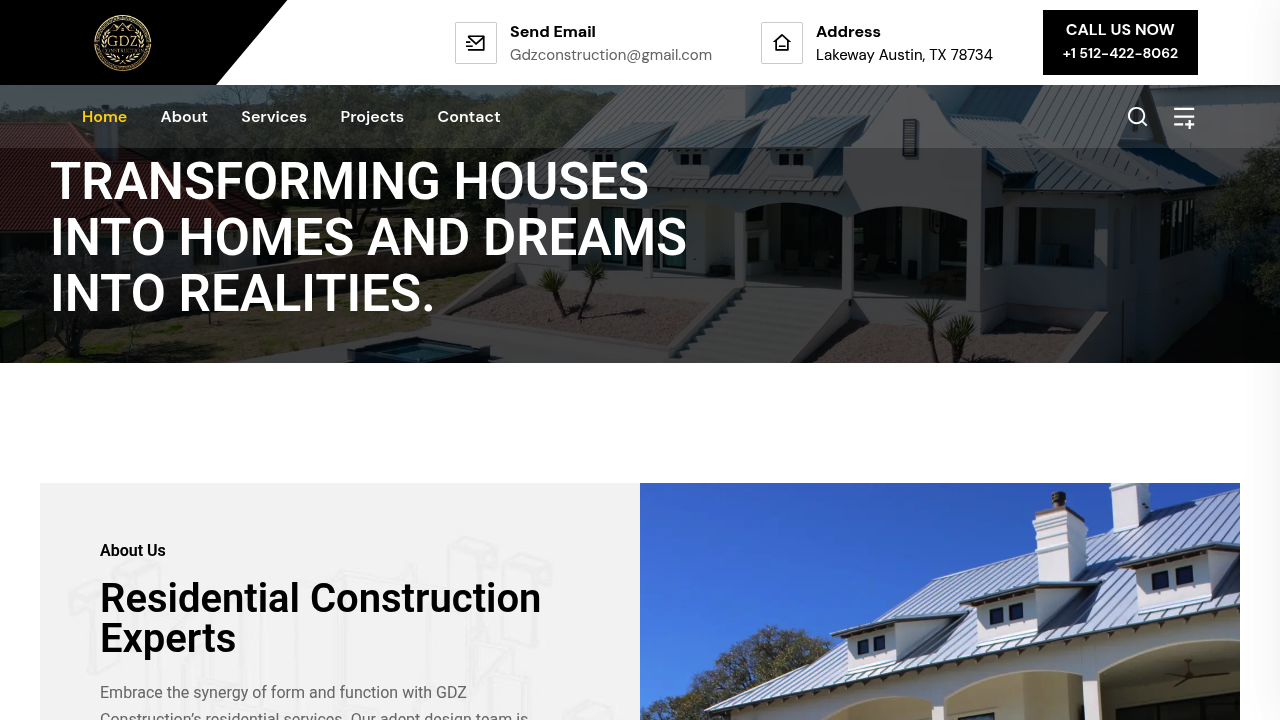 Gdz construction professional construction services
