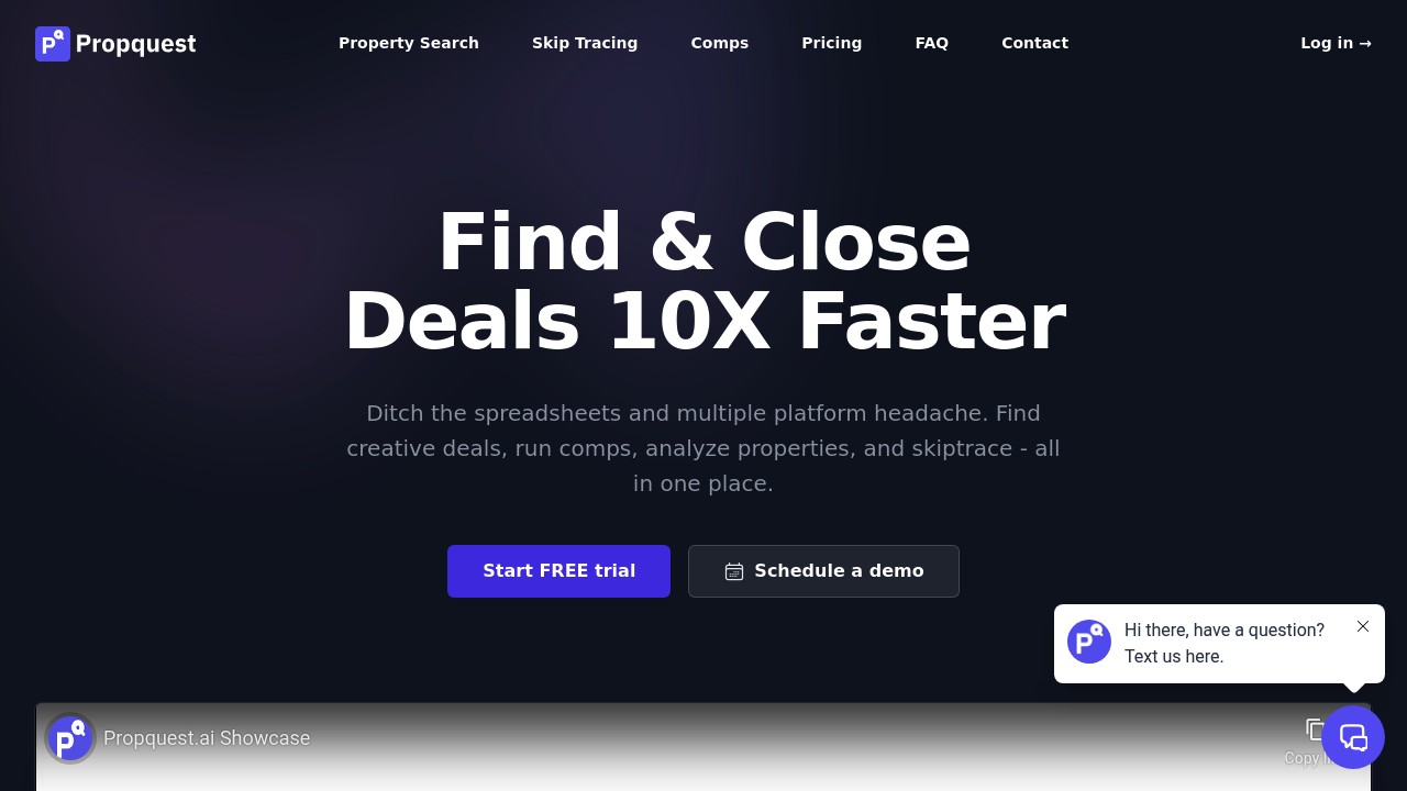 Propquest - Find & Close Deals 10X Faster