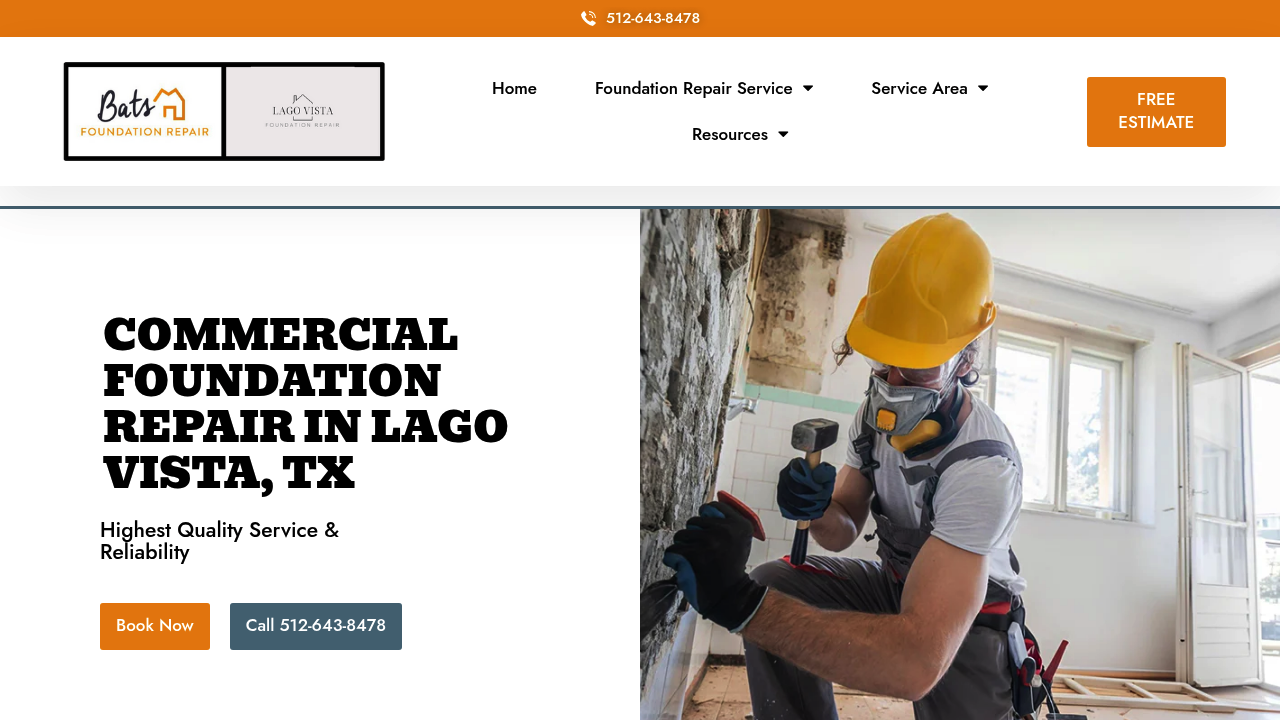 Lago Vista Foundation Repair professional foundation repair services