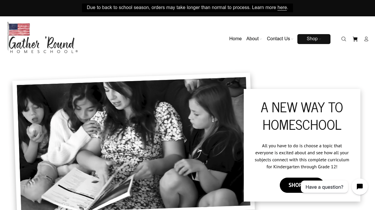 Gather 'Round Homeschool