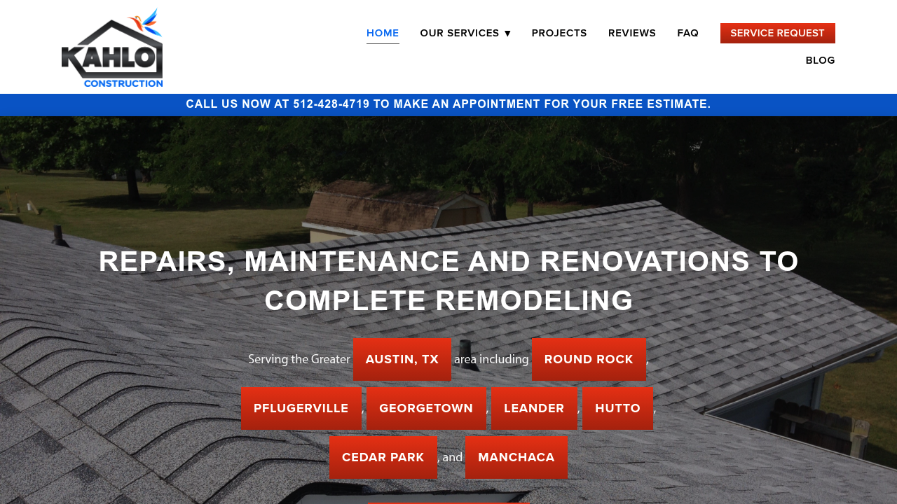 Kahlo Construction professional concrete services