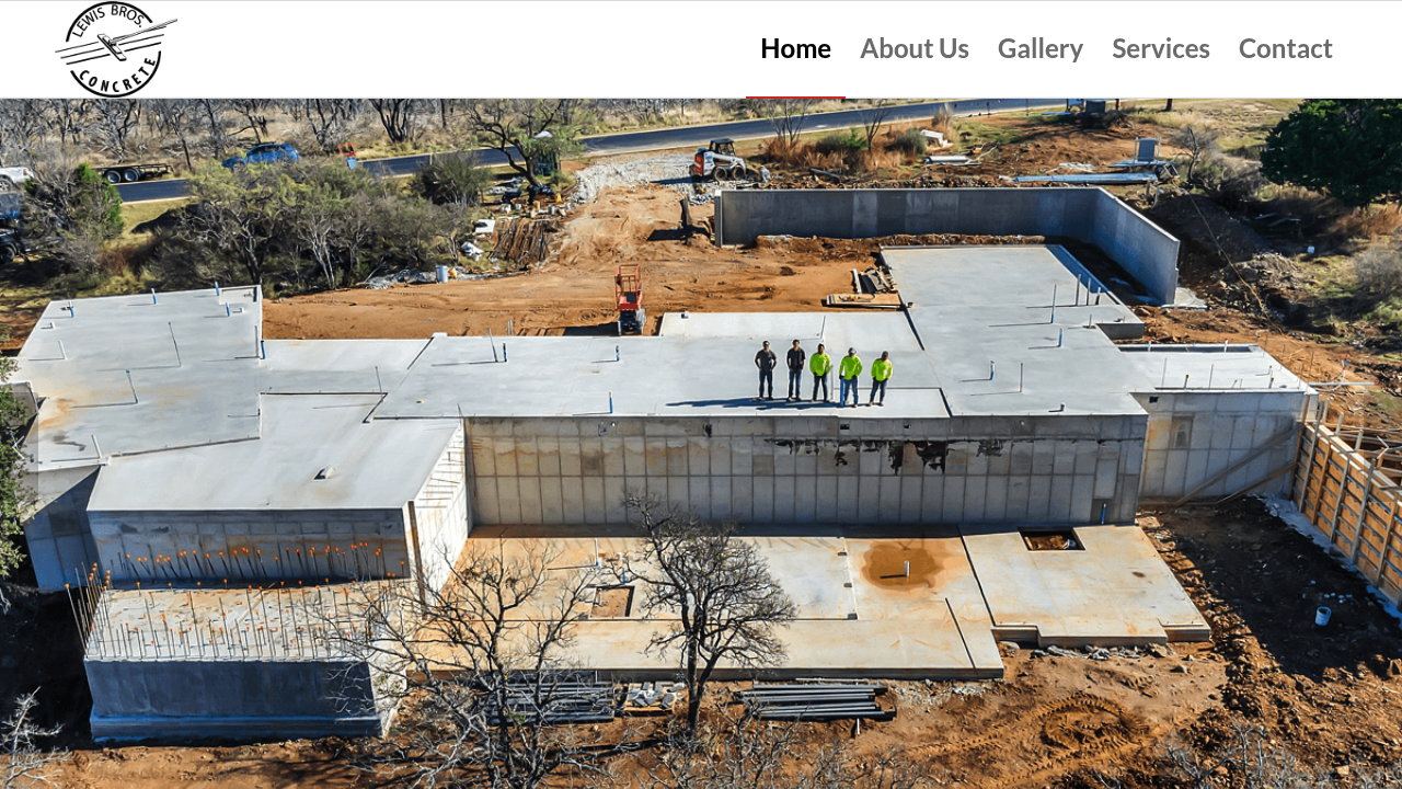 Lewis Brothers Concrete professional concrete services