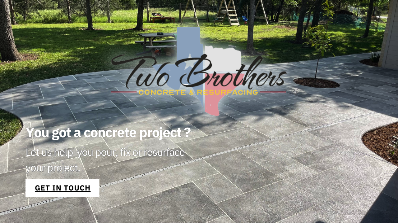 Two Brothers Concrete & Resurfacing professional concrete services