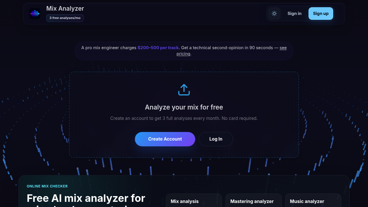 Mix Analyzer