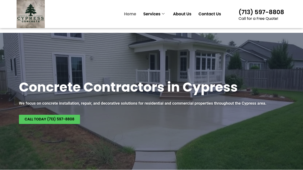 Cypress Concrete