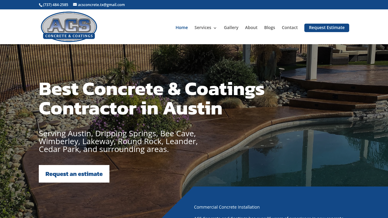 ACS Concrete and Coatings professional concrete services