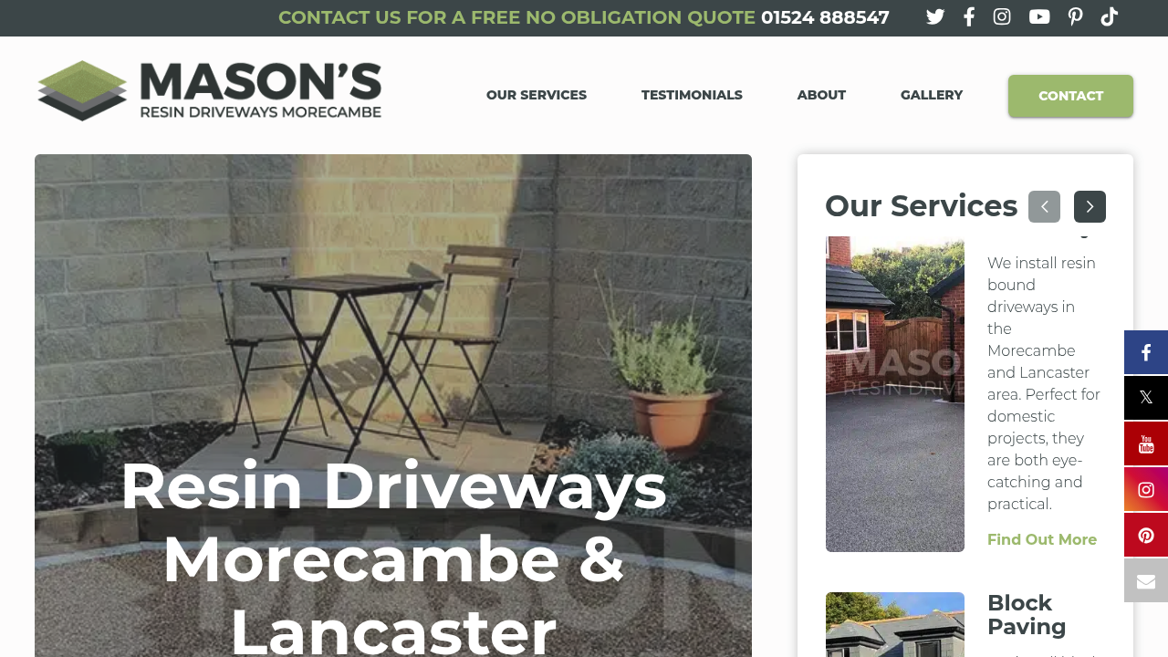 Mason's Resin Driveways business image