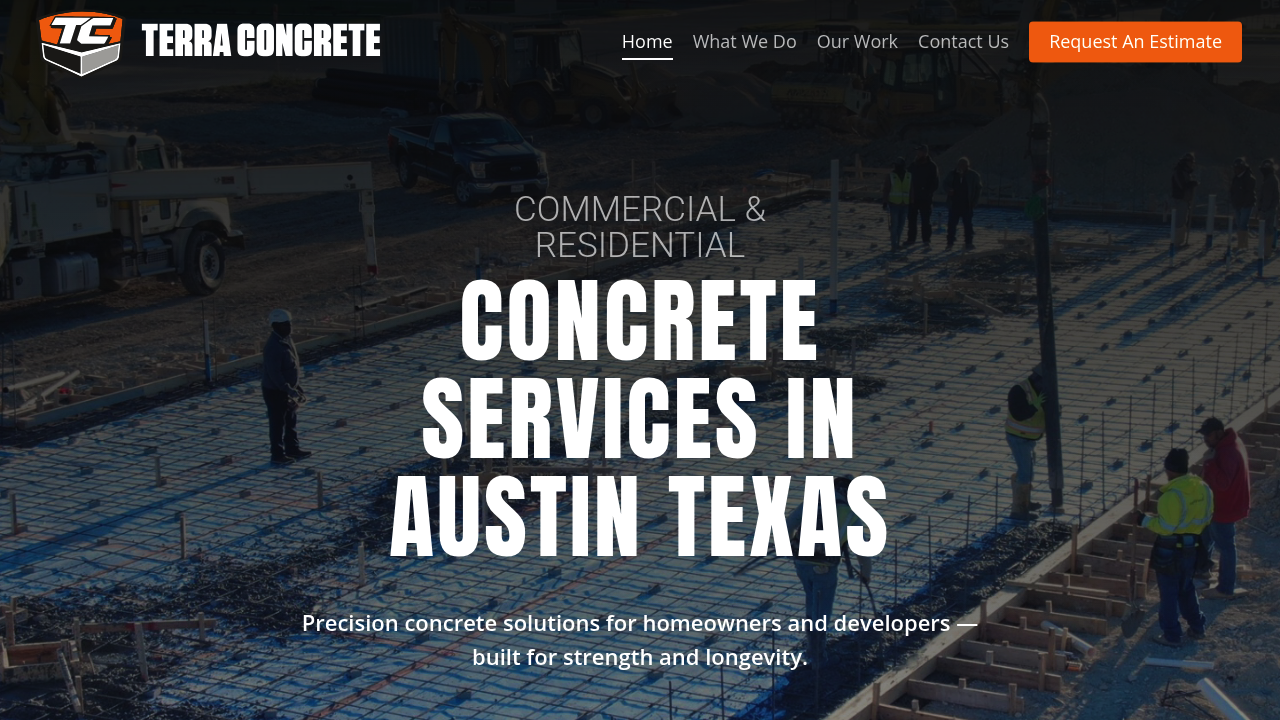Terra Excavating Austin professional excavating services