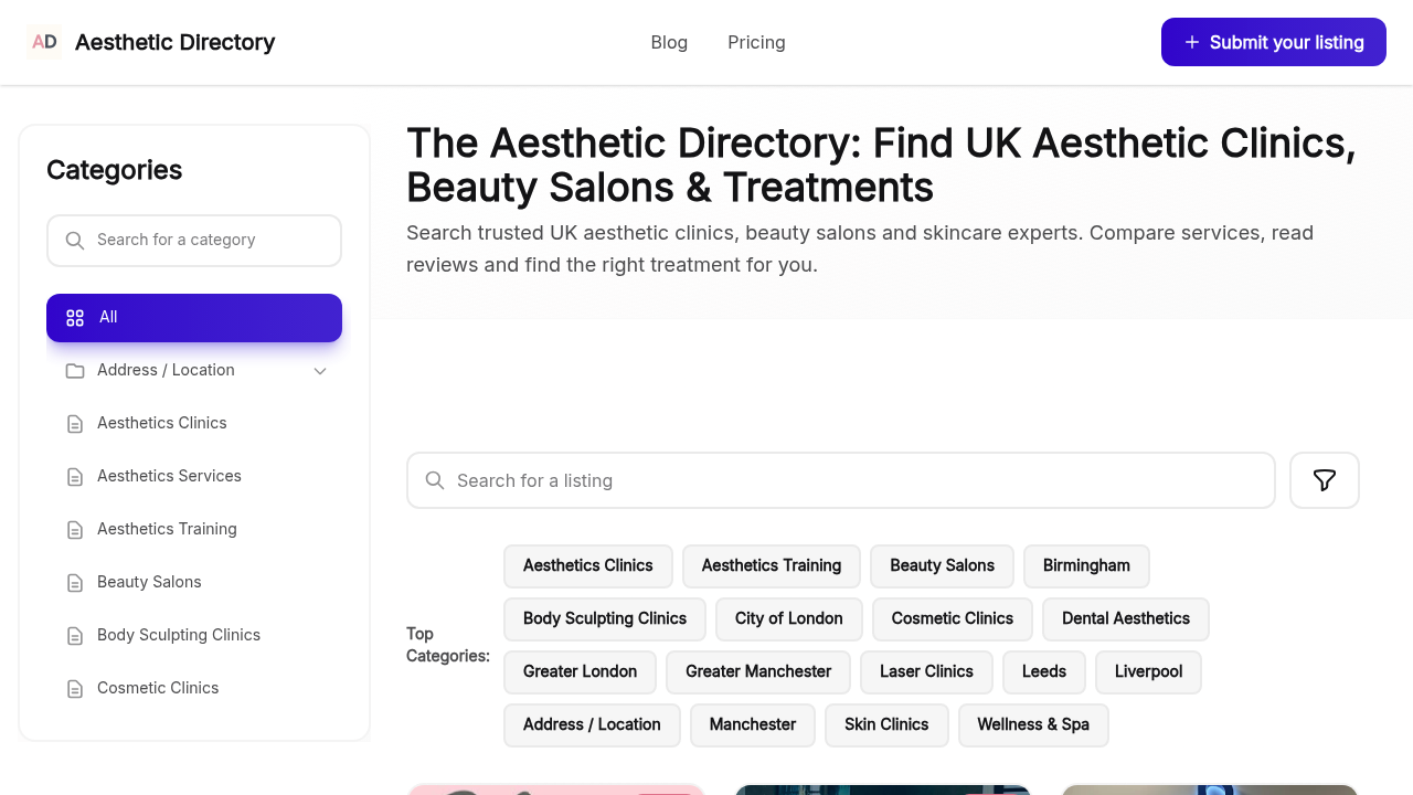 Aesthetic Directory