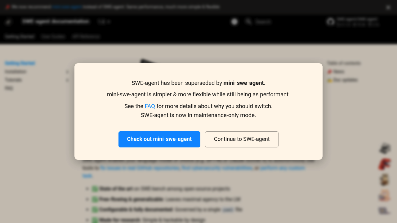 SWE-agent