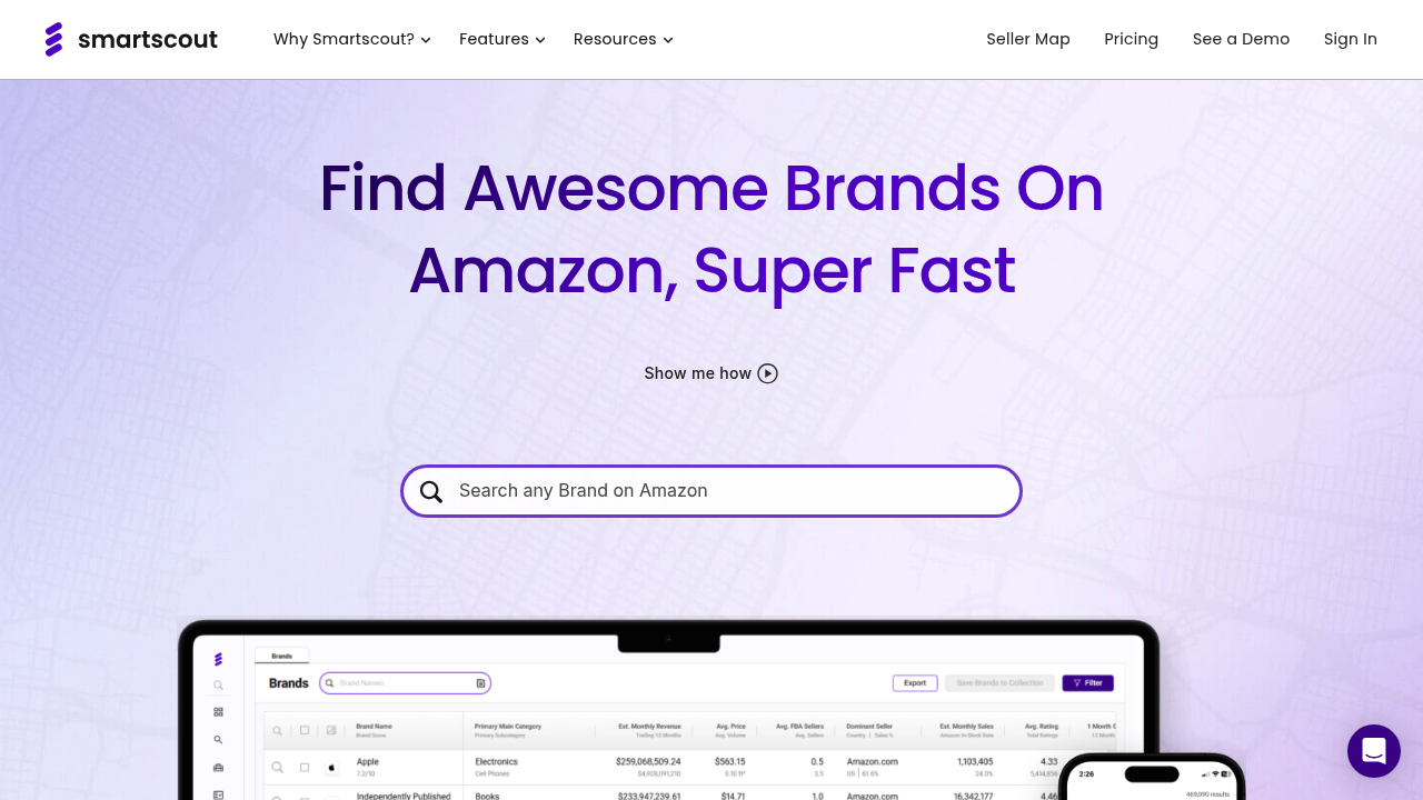 SmartScout | Amazon FBA Product Research Software For Growing Your Wholesale