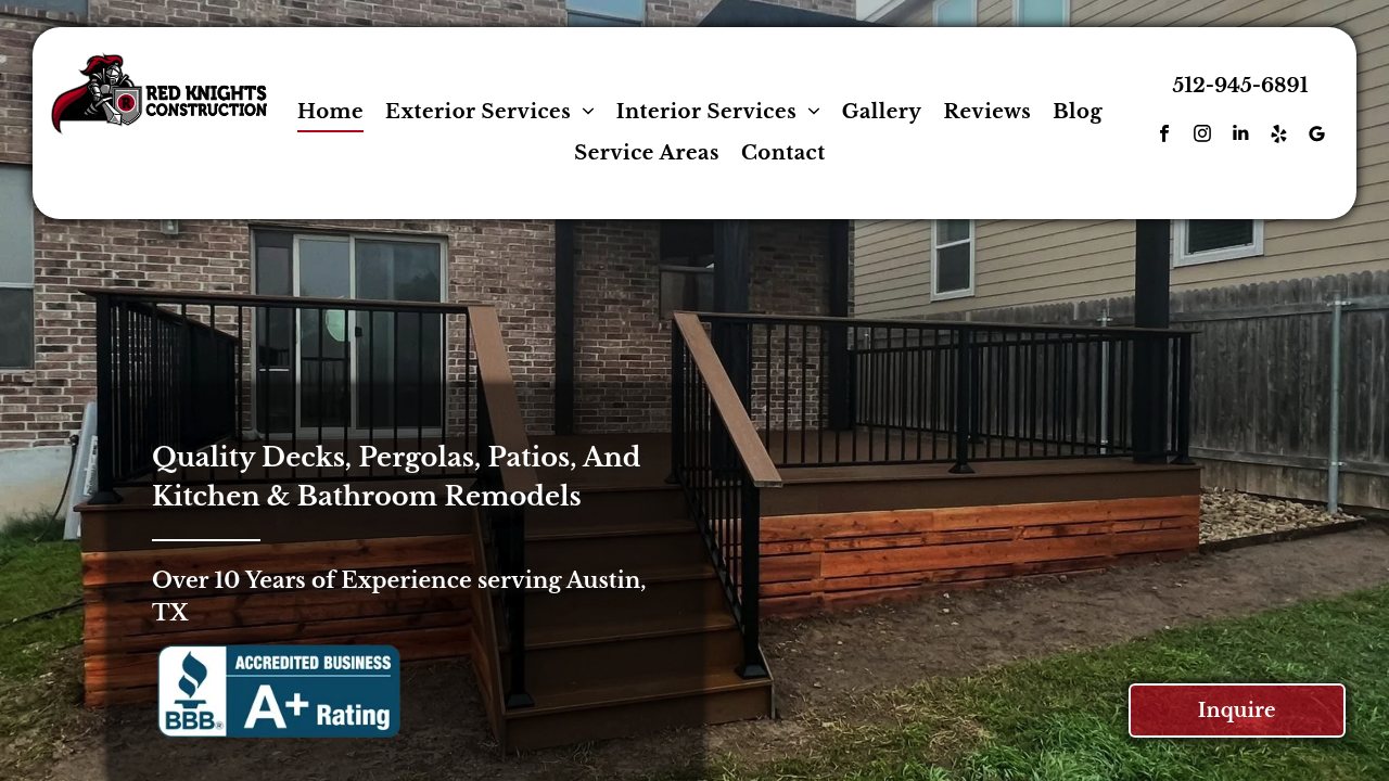 Red Knights Construction professional concrete services