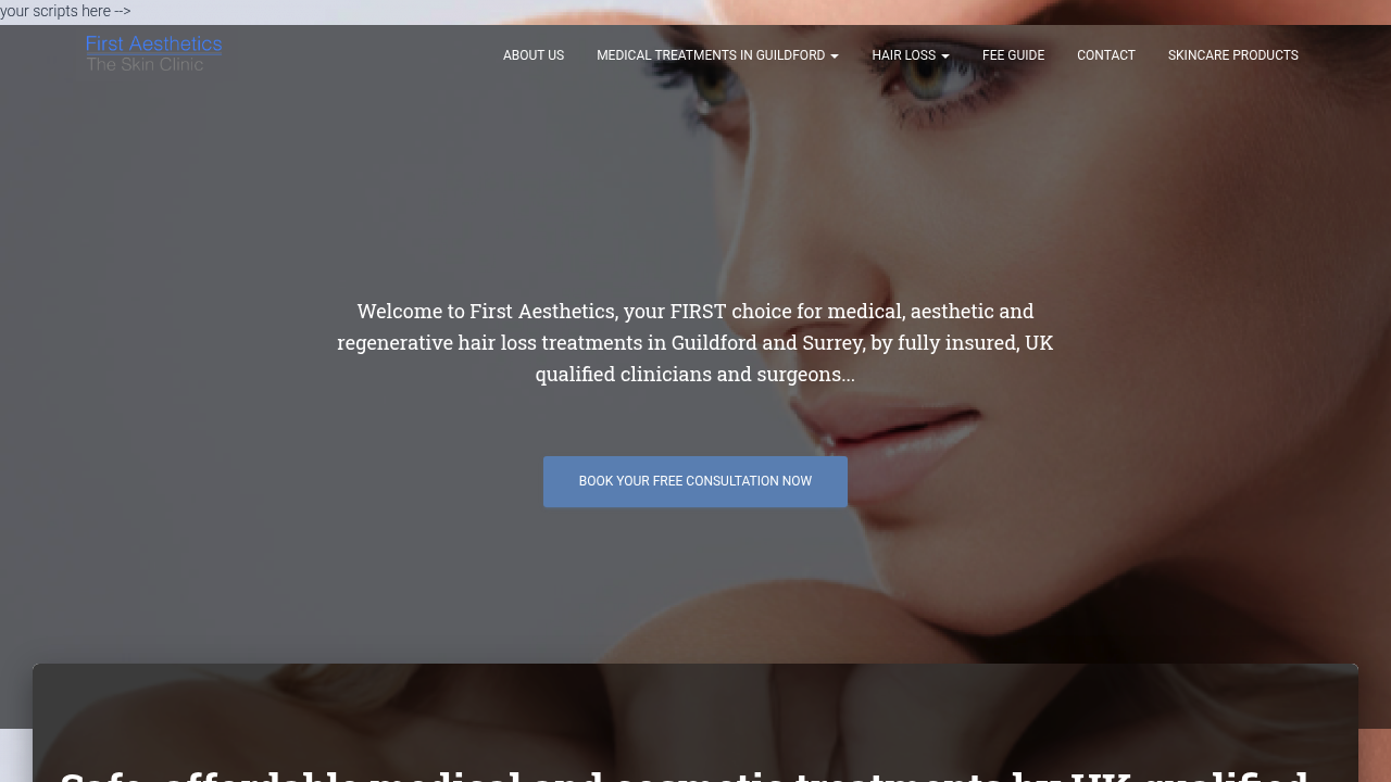 First Aesthetics Guildford