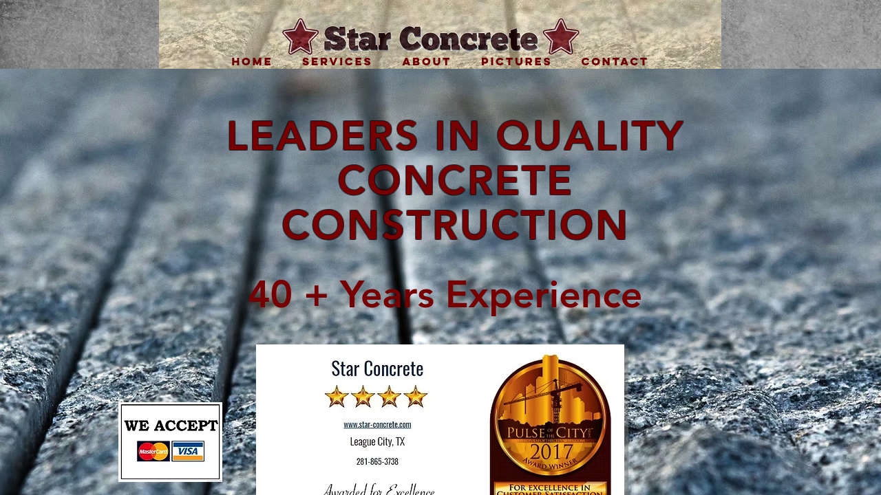 Star Concrete professional concrete services