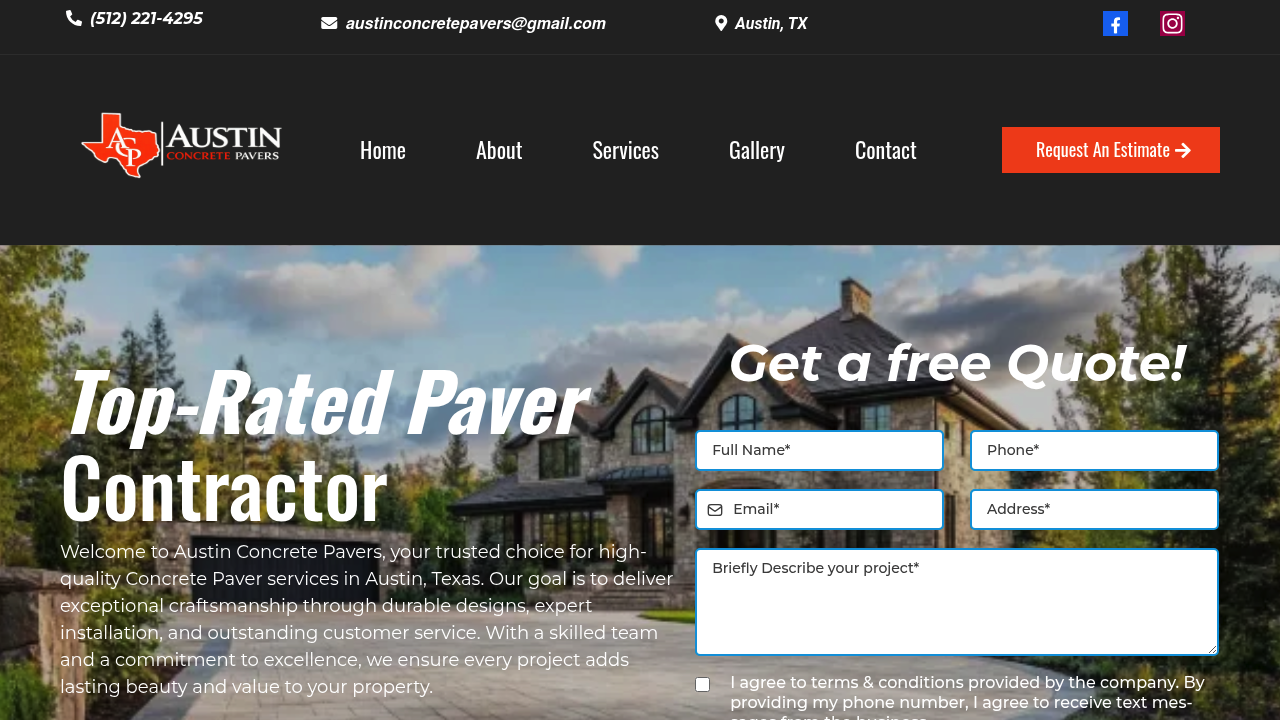 Austin Concrete Pavers professional concrete services