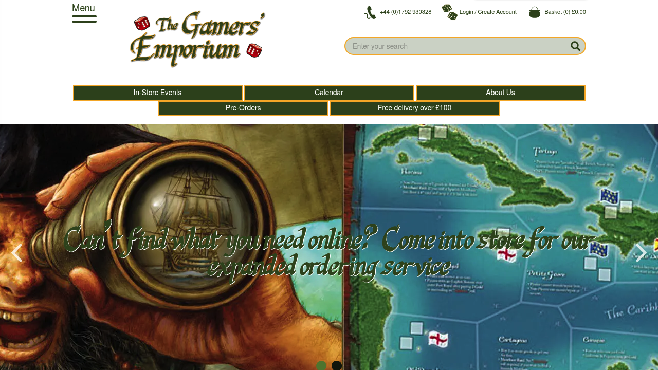 The Gamers Emporium tabletop gaming image