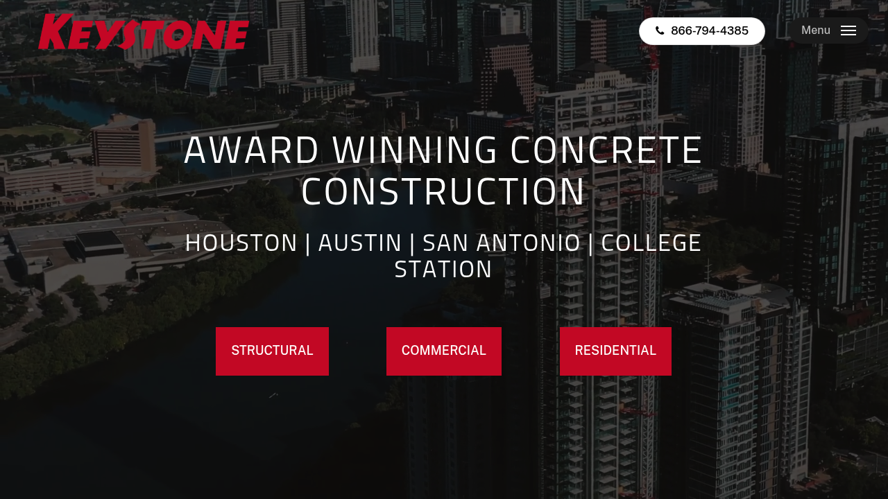 Keystone Concrete professional concrete services