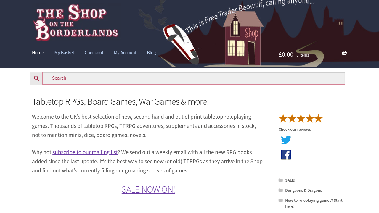The Shop on the Borderlands tabletop image