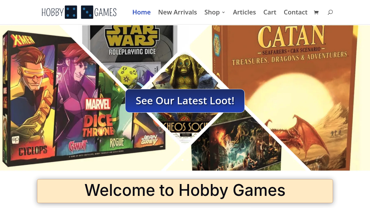 Hobby Games tabletop business image
