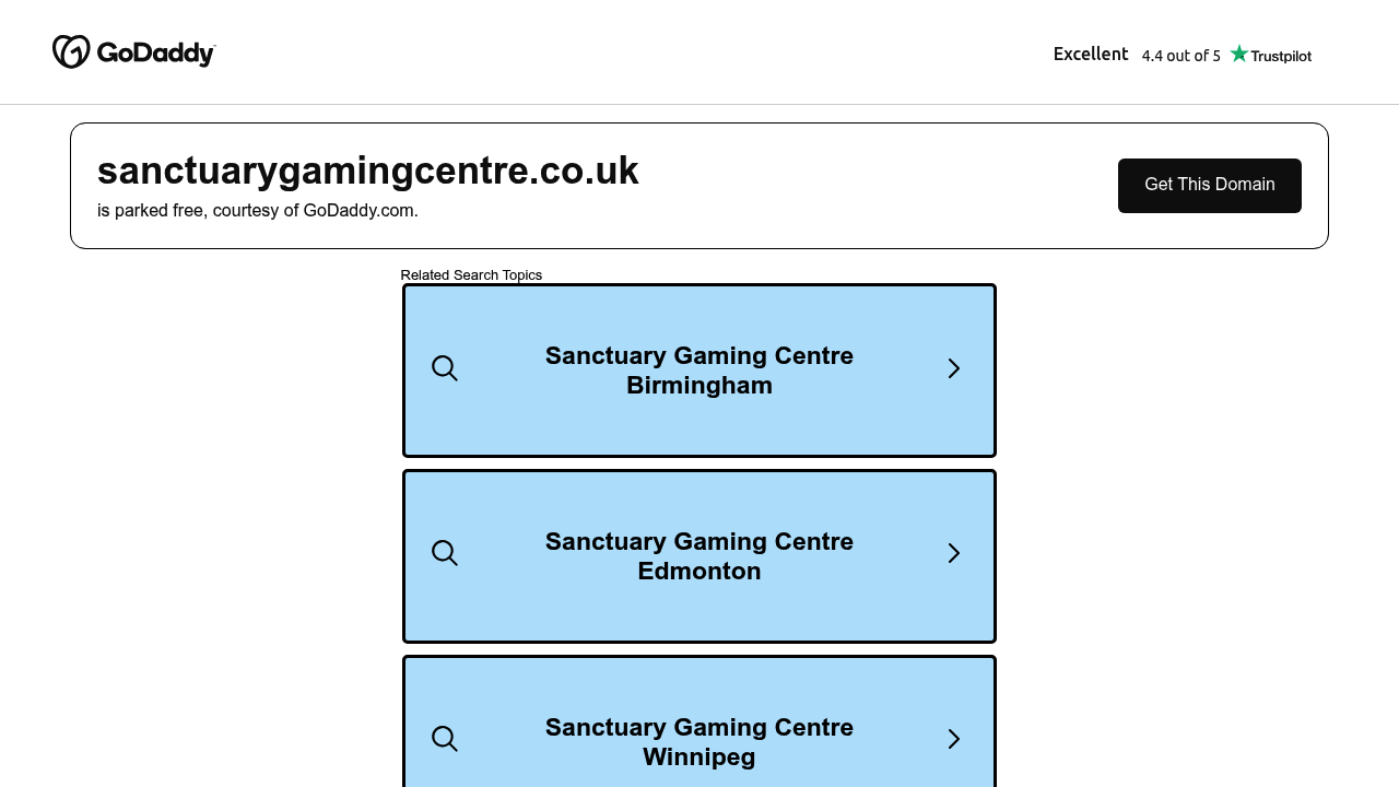 Sanctuary Gaming Centre tabletop venue