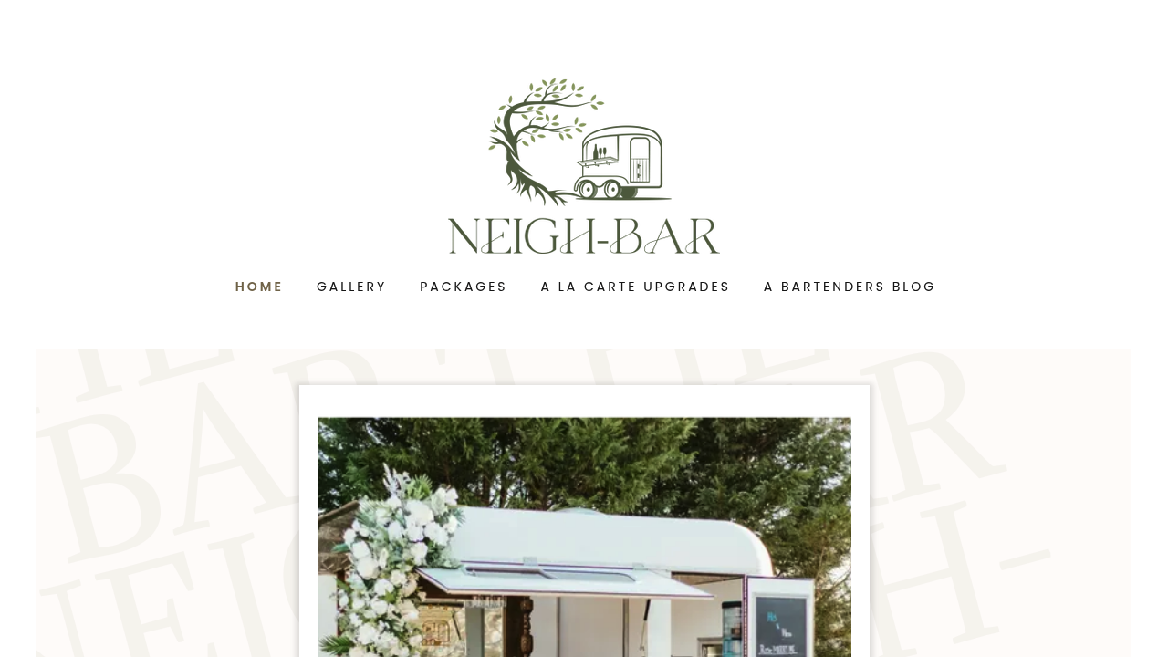 The Neigh‑Bar – Vintage Horse Trailer