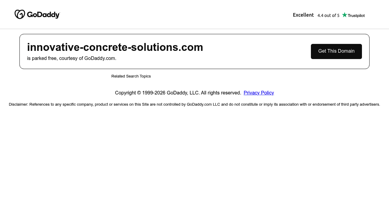 Innovative Concrete Solutions