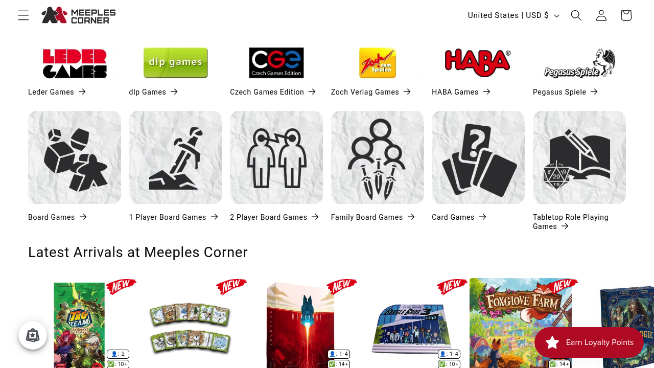 Meeples Corner tabletop gaming image