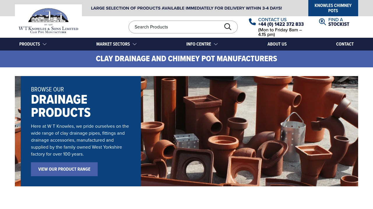 WT Knowles Drainage business image