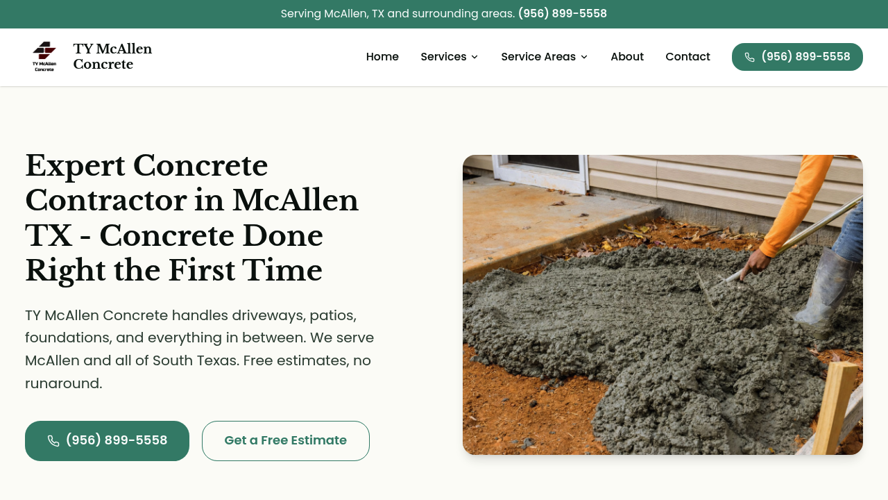 Ty Mcallen Concrete