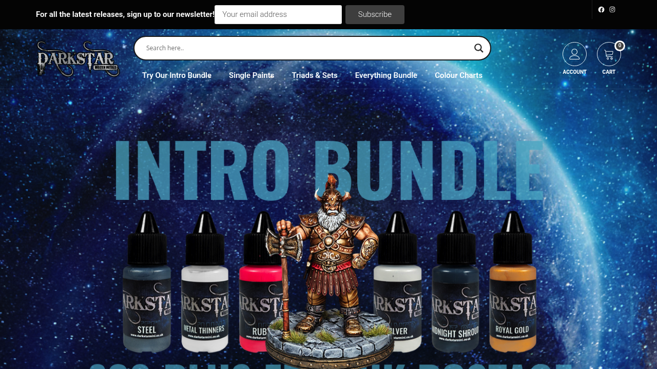 Dark Star Miniatures tabletop business image
