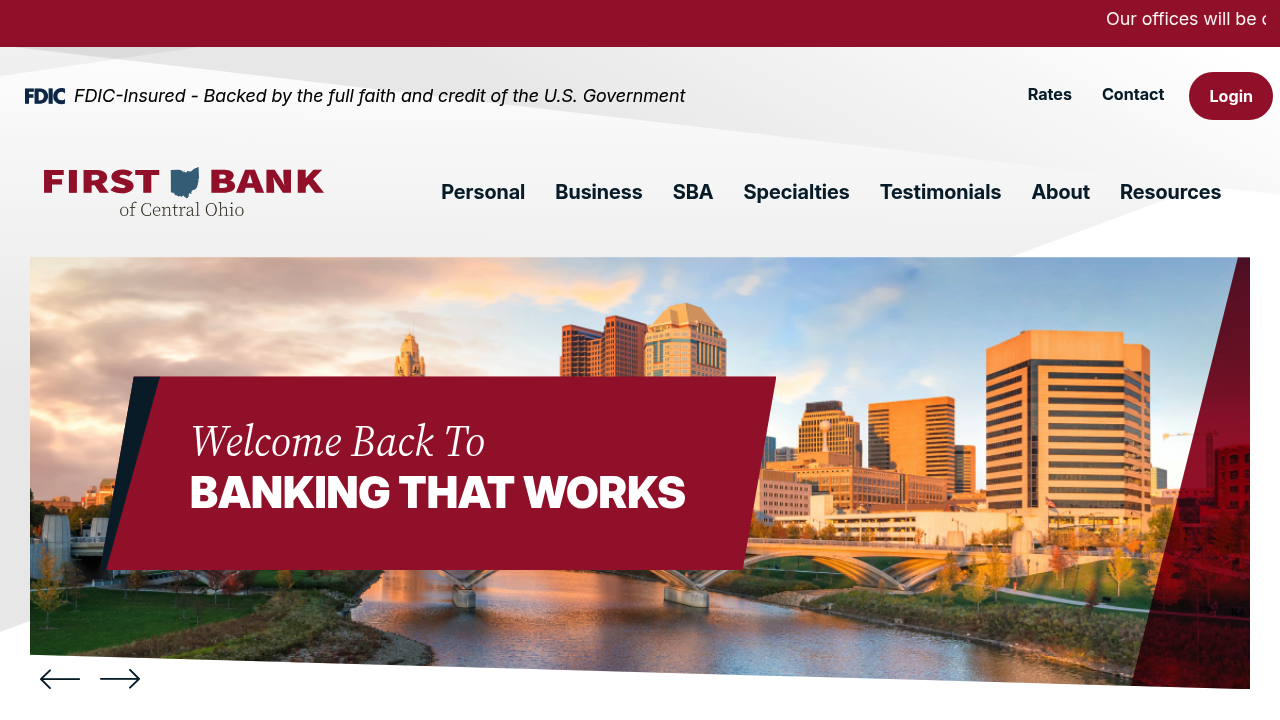 First Bank of Central Ohio (OH)