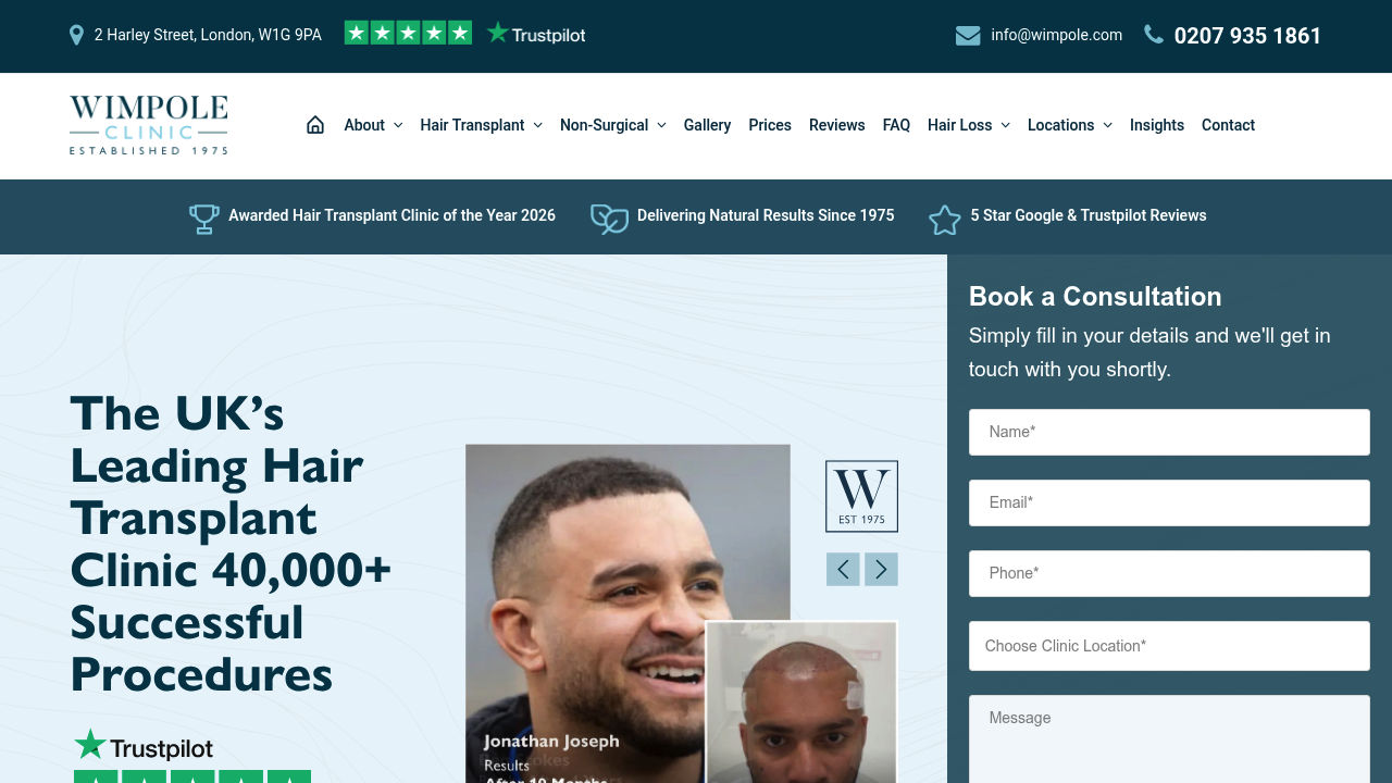 Wimpole Clinic clinic image