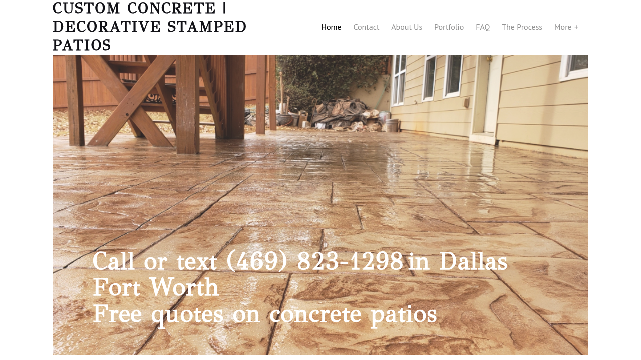 Stamped Concrete of Dallas