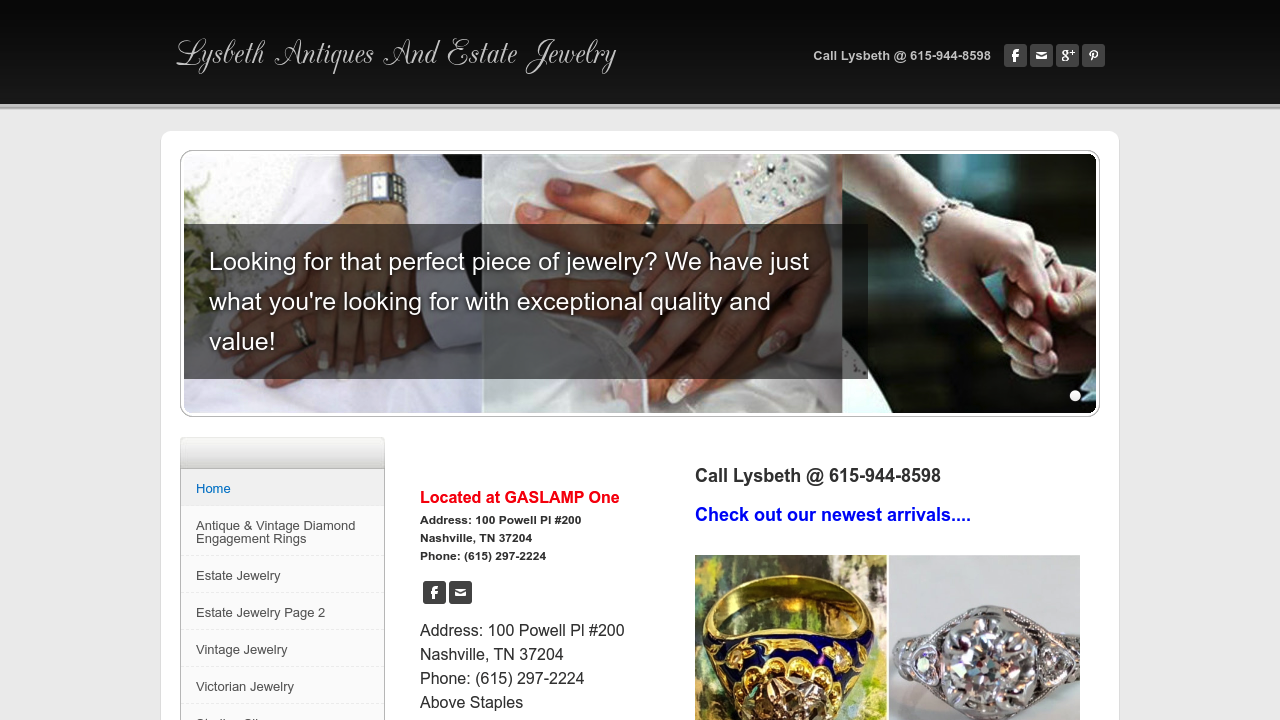 Lysbeth Antiques & Estate Jewelry