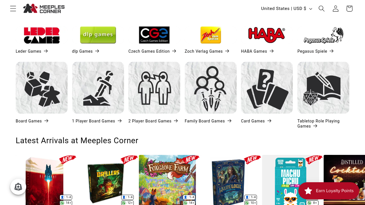 Meeples Corner tabletop gaming image