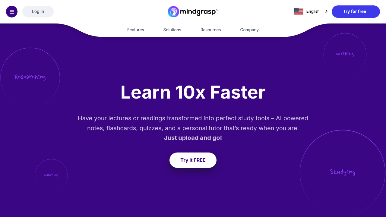 Mindgrasp - #1 AI Learning Platform For Students and Professionals