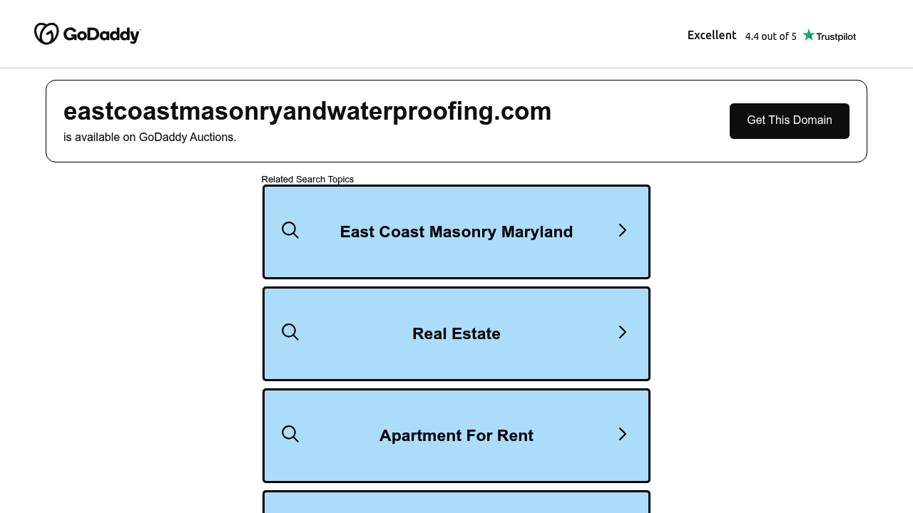 East Coast Masonry & Waterproofing professional masonry and waterproofing services