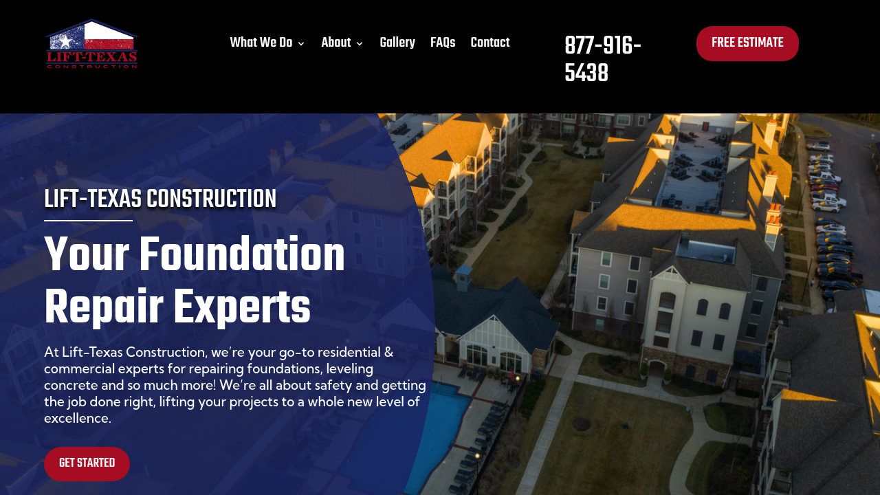 Lift-Texas Construction professional concrete services