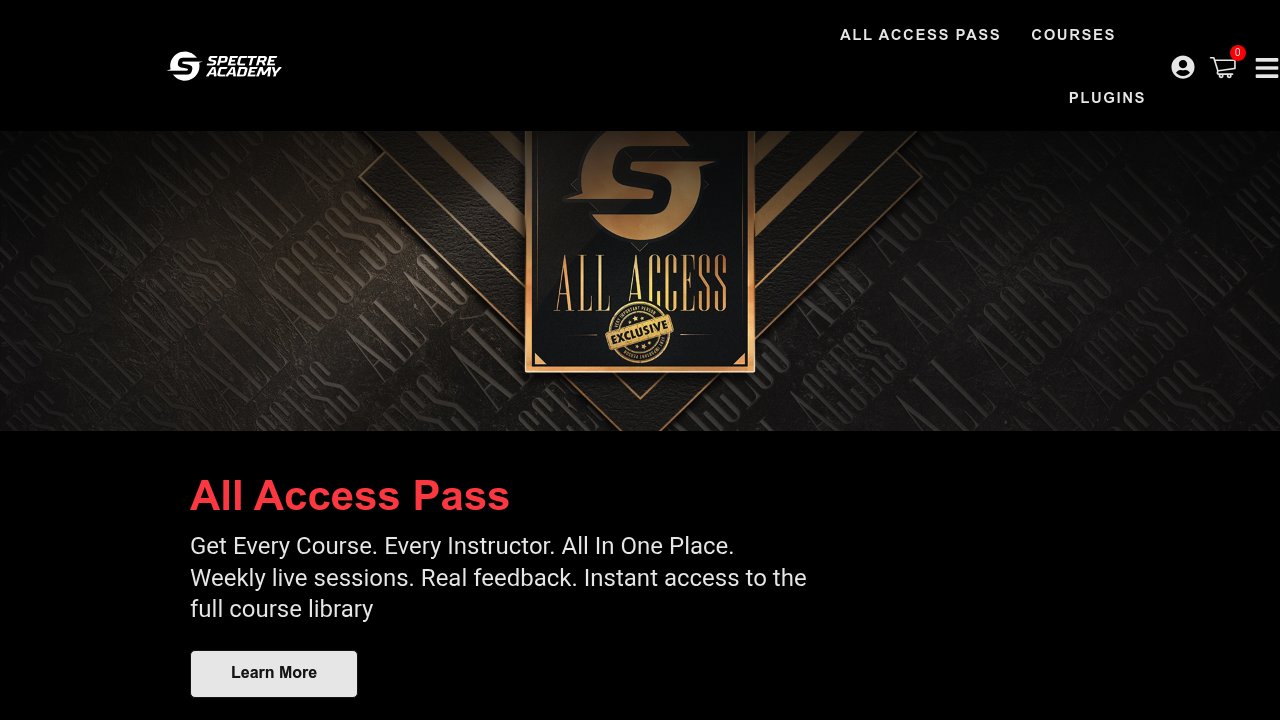 Spectre Academy - Get Every Course. Every Instructor. All In One Place.