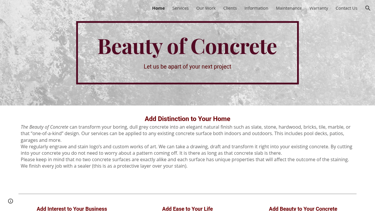 Beauty Of Concrete