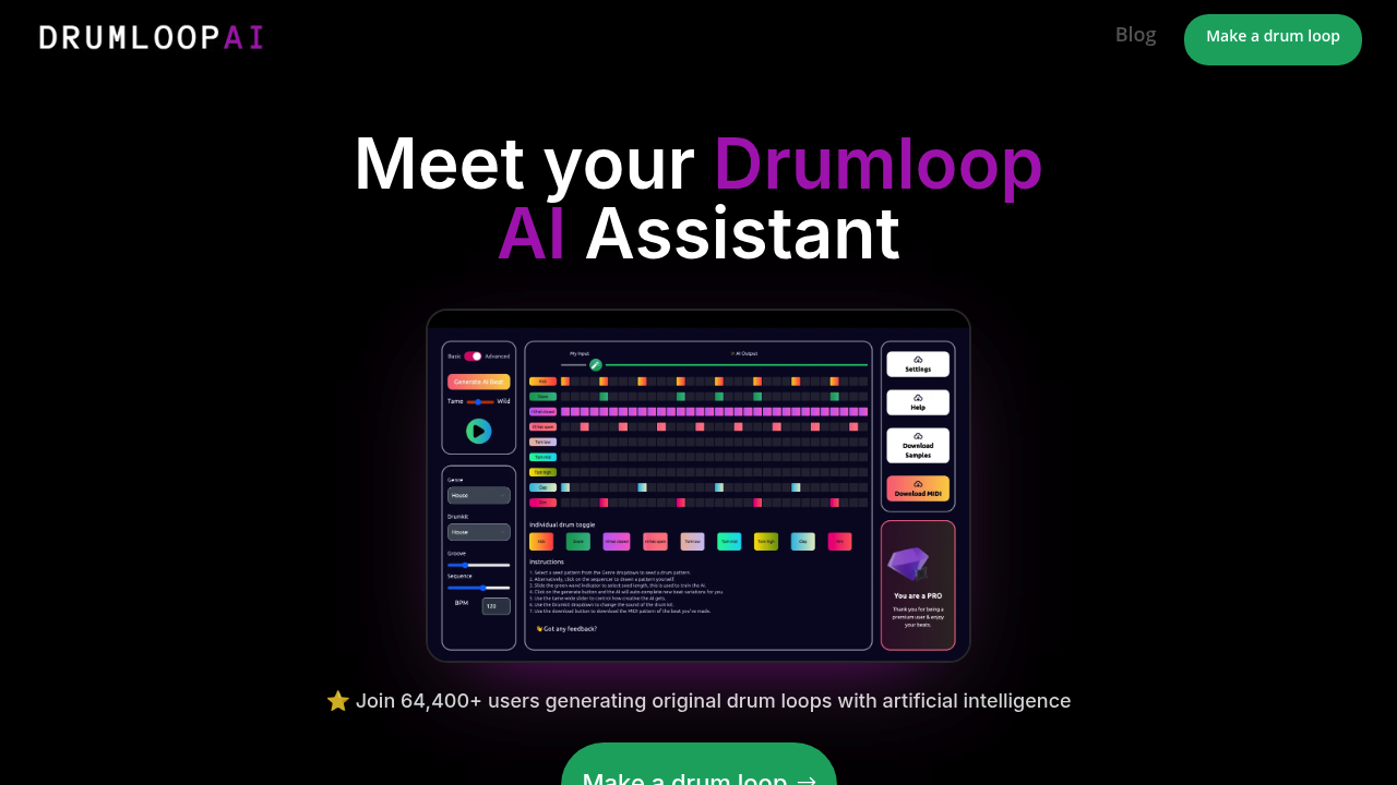 Drumloop AI