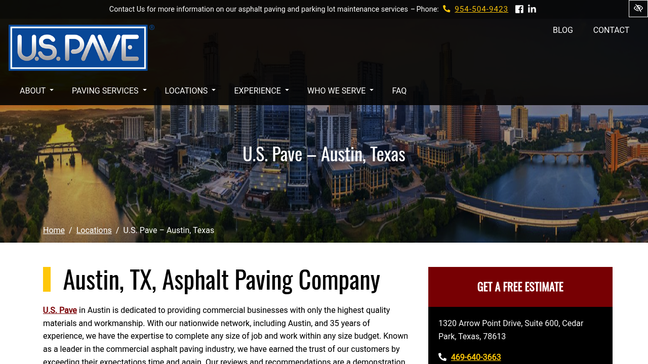 U.S. Pave professional concrete services