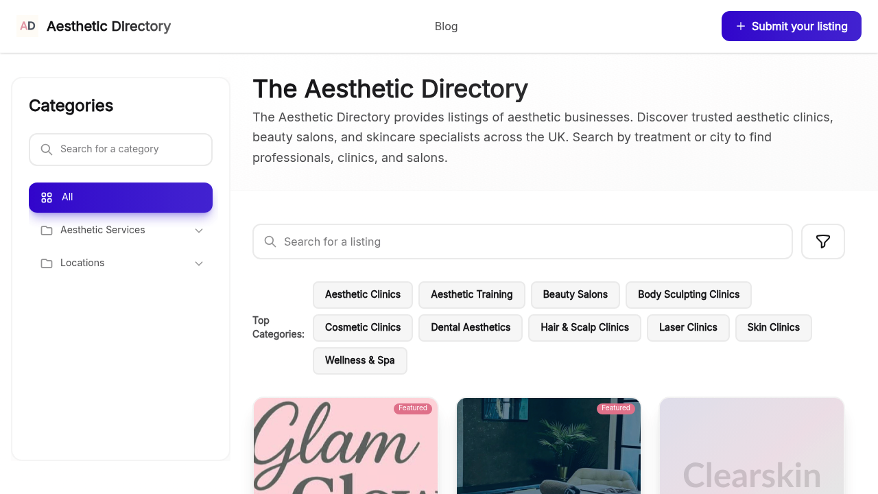 The Aesthetic Directory
