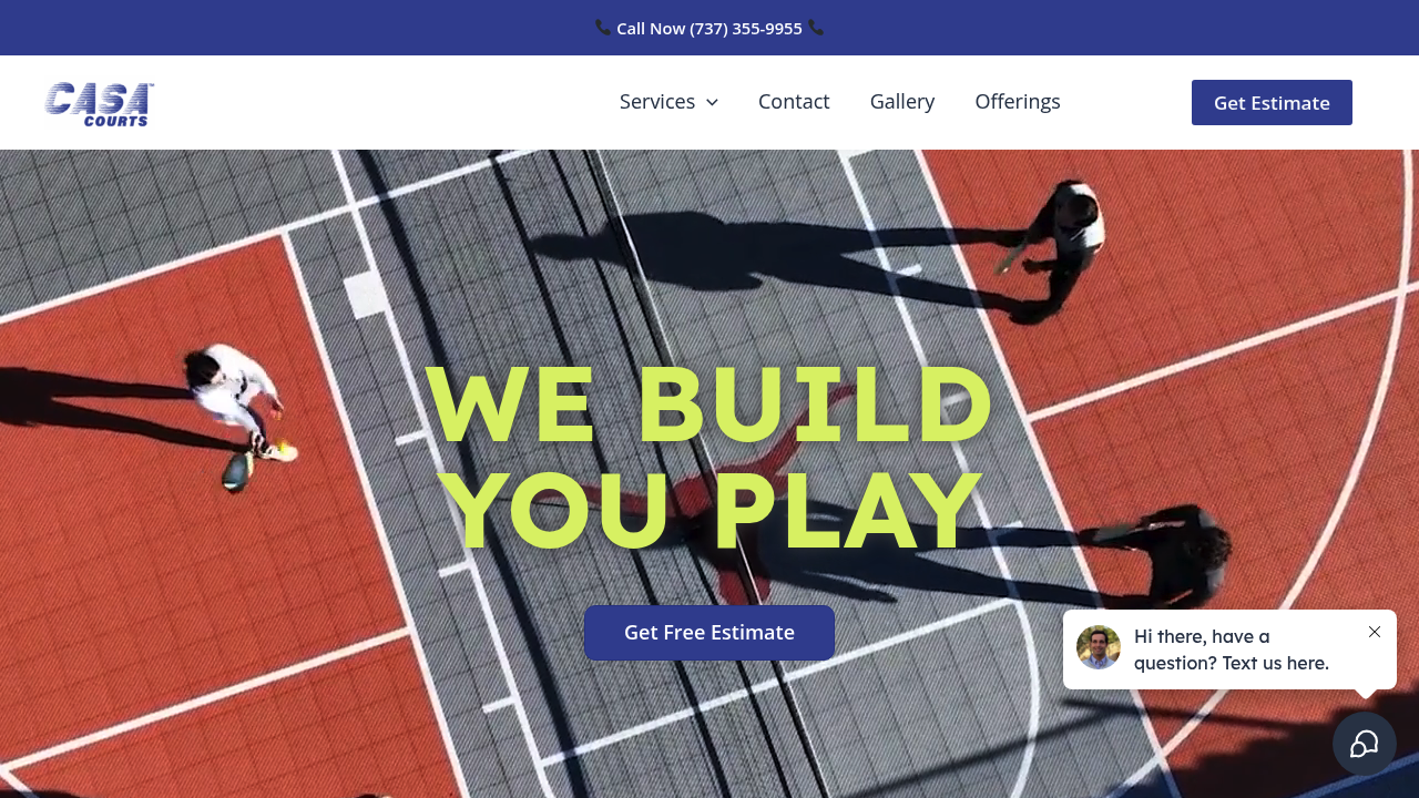 Casa Courts Austin Game Court Construction professional game court construction services